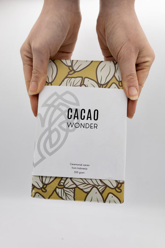 Cacaowonder ceremoniële cacao Blok 500 gram