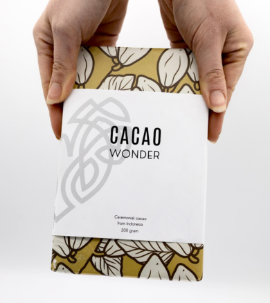 Cacaowonder ceremoniële cacao Blok 500 gram