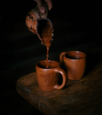 Cadeaupakket Costa Rica ceremonial cacao x Living Skin – Focus & Flow