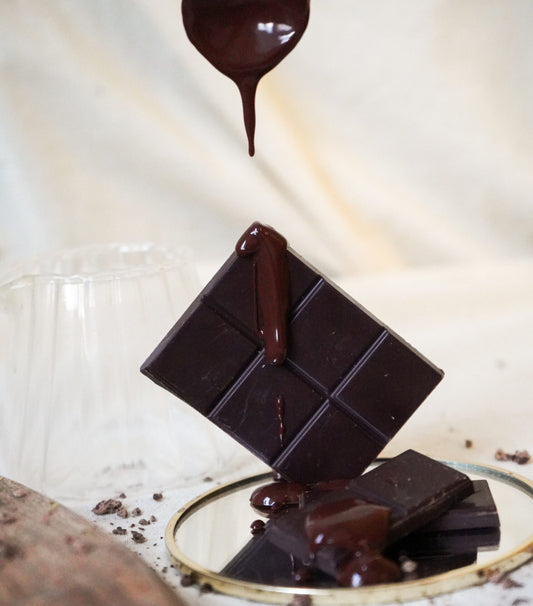 Bean to bar chocolade sinasappel&vijg